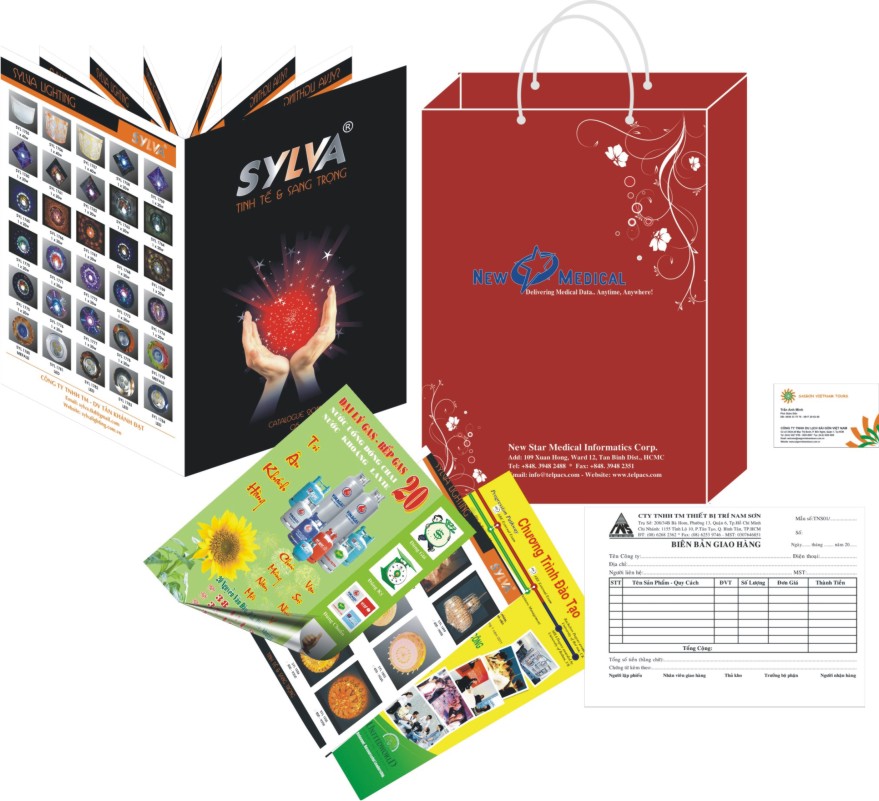 Catalogue -túi giấy-tờ rơi - Công Ty TNHH Thiết Kế In ấn Quyền Minh Triết